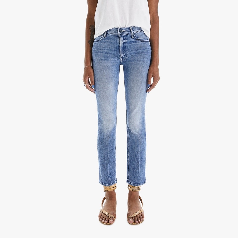 MOTHER Mid-Rise Dazzler Women's Blue Jeans